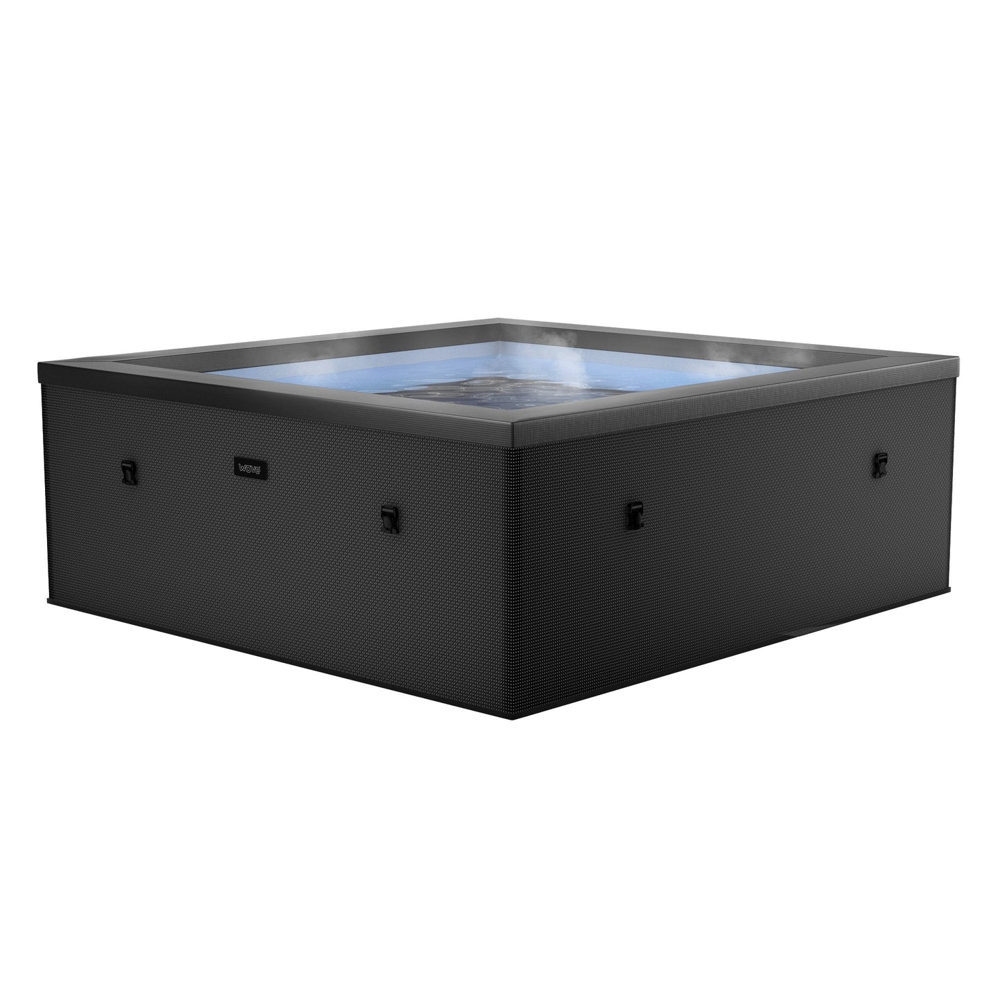 Garda 4 Person Eco Foam Hot Tub by Wave Spas UK in Charcoal colour.