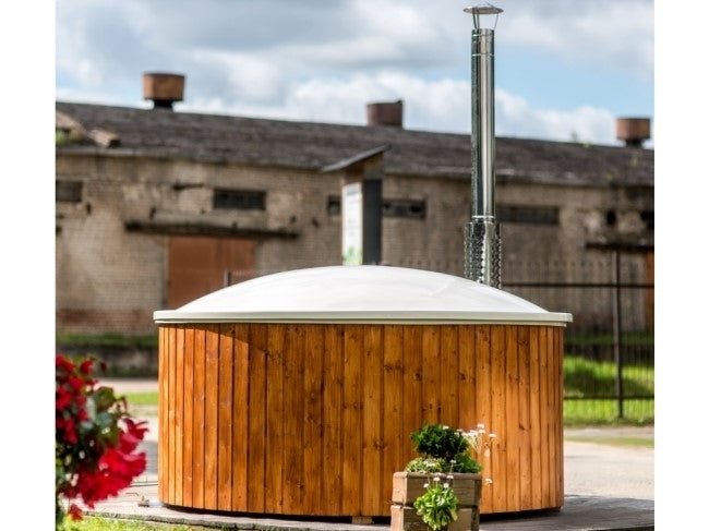 Wood-fired hot tubs