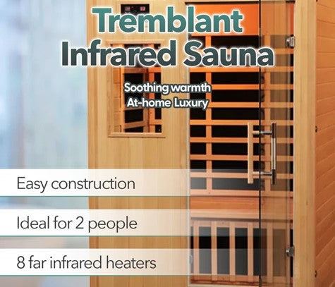 Tremblant 2-Person Indoor Infra-red Sauna (KY-10025)